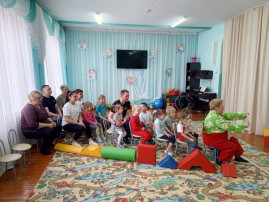 Во 2-й младшей группе прошло развлечение с родителями Во 2-й младшей группе прошло развлечение с родителями.